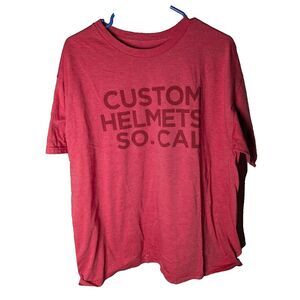 Troy‎ Lee Designs Men's Short Sleeve Crewneck Red Logo T-Shirt Adult Size XL